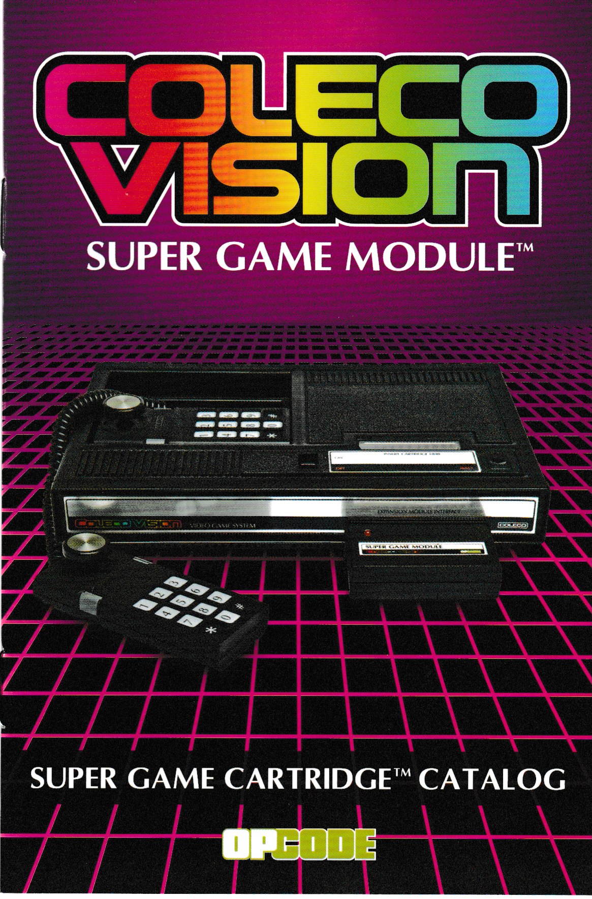 Opcode Games 2016 Catalog - modern ColecoVision publisher
